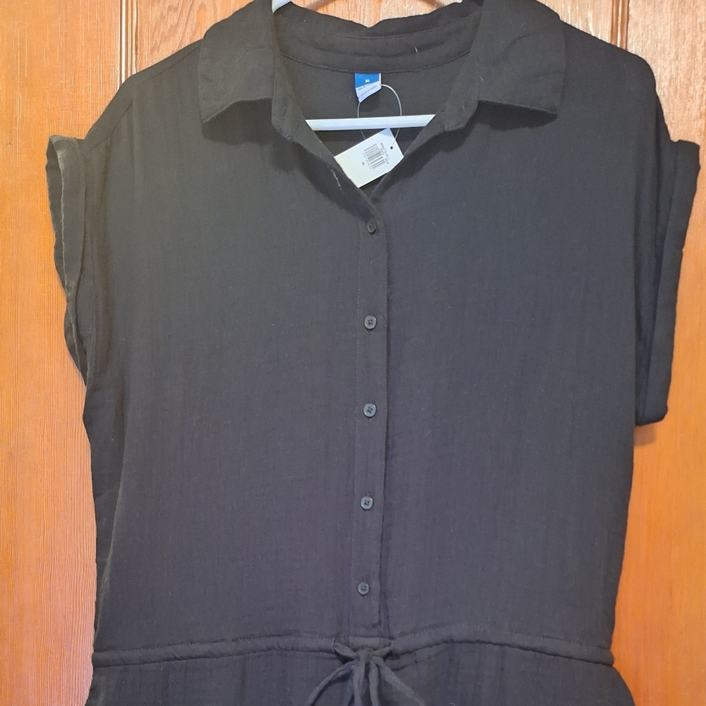Old Navy Black Romper Brand New